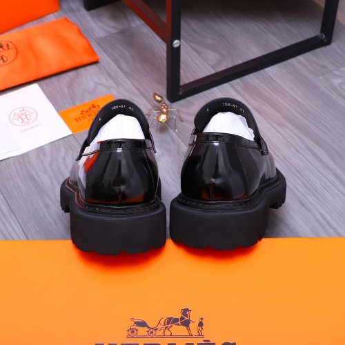 Cheap Hermes Leather Shoes For Men #1231225 Replica Wholesale [$118.00 USD] [ITEM#1231225] on Replica Hermes Leather Shoes