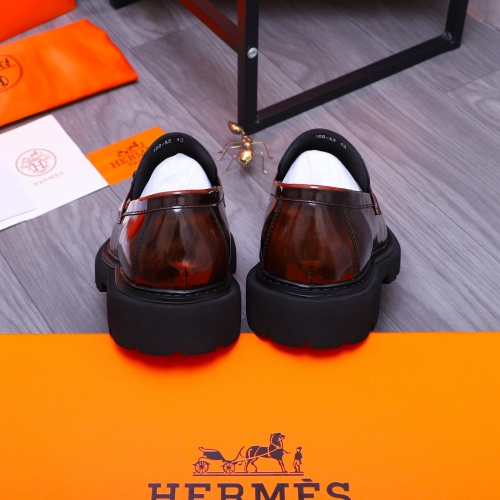 Cheap Hermes Leather Shoes For Men #1231226 Replica Wholesale [$118.00 USD] [ITEM#1231226] on Replica Hermes Leather Shoes