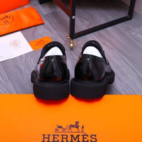 Cheap Hermes Leather Shoes For Men #1231227 Replica Wholesale [$118.00 USD] [ITEM#1231227] on Replica Hermes Leather Shoes