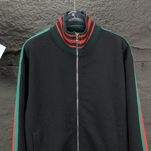 Cheap Gucci Jackets Long Sleeved For Unisex #1231365 Replica Wholesale [$64.00 USD] [ITEM#1231365] on Replica Gucci Jackets