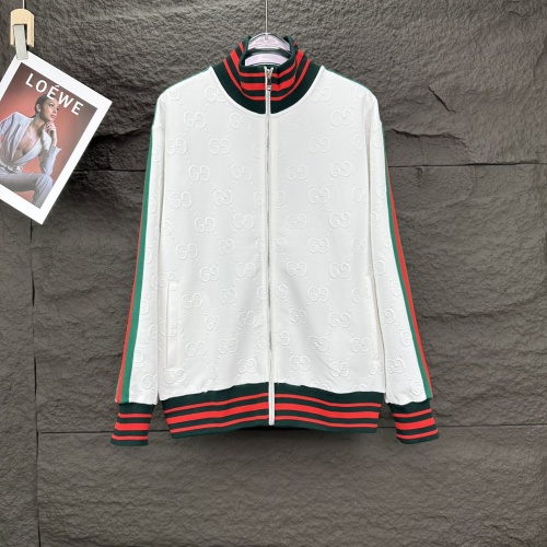 Cheap Gucci Jackets Long Sleeved For Unisex #1231366 Replica Wholesale [$64.00 USD] [ITEM#1231366] on Replica Gucci Jackets