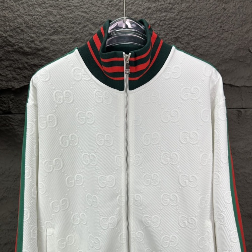 Cheap Gucci Jackets Long Sleeved For Unisex #1231366 Replica Wholesale [$64.00 USD] [ITEM#1231366] on Replica Gucci Jackets