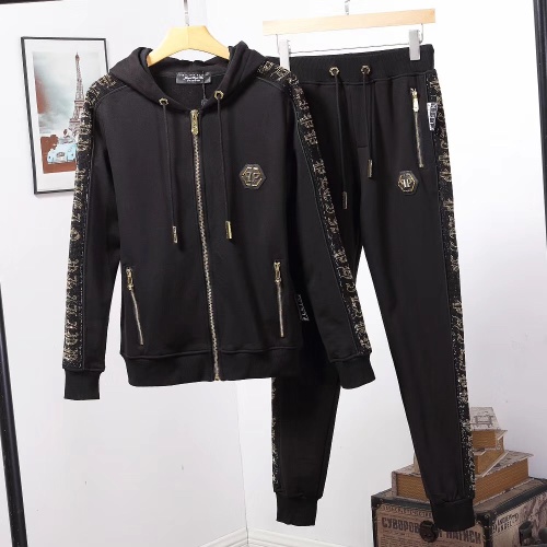 Cheap Philipp Plein PP Tracksuits Long Sleeved For Men #1231378 Replica Wholesale [$105.00 USD] [ITEM#1231378] on Replica Philipp Plein PP Tracksuits