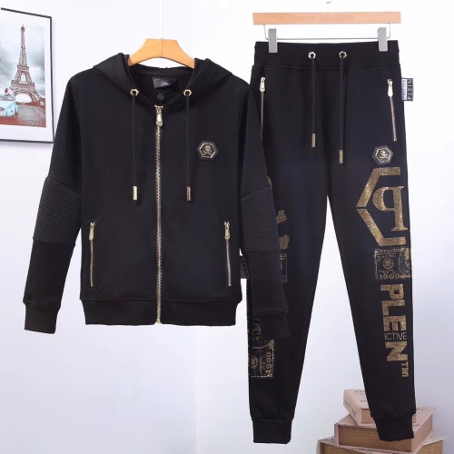 Cheap Philipp Plein PP Tracksuits Long Sleeved For Men #1231381 Replica Wholesale [$105.00 USD] [ITEM#1231381] on Replica Philipp Plein PP Tracksuits