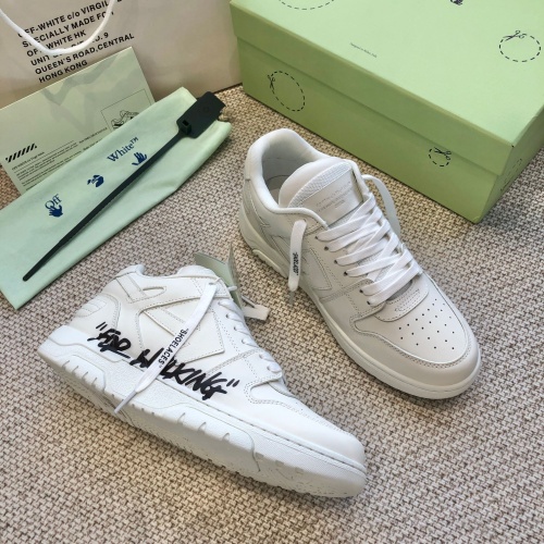 Cheap Off-White Casual Shoes For Women #1231385 Replica Wholesale [$125.00 USD] [ITEM#1231385] on Replica Off-White Casual Shoes