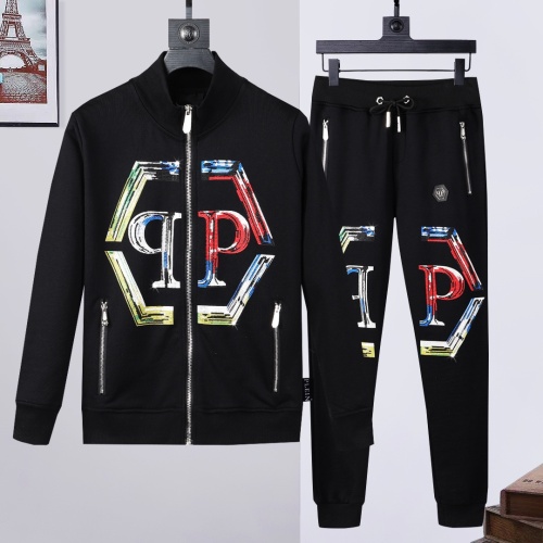 Cheap Philipp Plein PP Tracksuits Long Sleeved For Men #1231386 Replica Wholesale [$105.00 USD] [ITEM#1231386] on Replica Philipp Plein PP Tracksuits