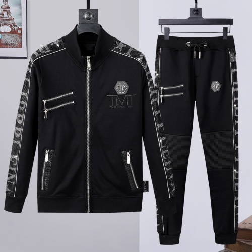 Cheap Philipp Plein PP Tracksuits Long Sleeved For Men #1231387 Replica Wholesale [$118.00 USD] [ITEM#1231387] on Replica Philipp Plein PP Tracksuits