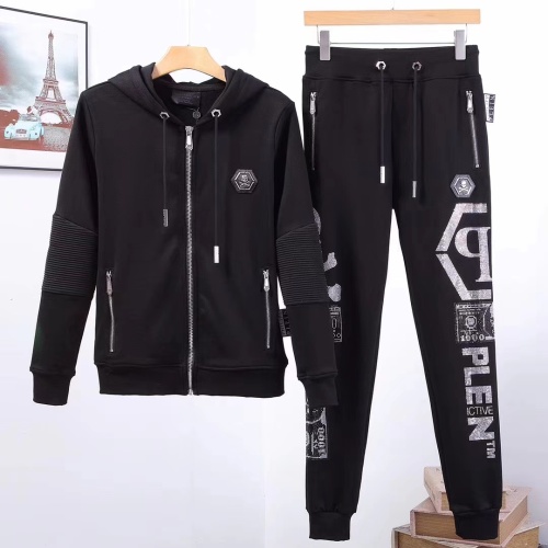 Cheap Philipp Plein PP Tracksuits Long Sleeved For Men #1231401 Replica Wholesale [$105.00 USD] [ITEM#1231401] on Replica Philipp Plein PP Tracksuits