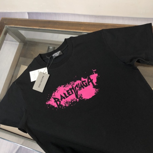 Cheap Balenciaga T-Shirts Short Sleeved For Unisex #1231481 Replica Wholesale [$40.00 USD] [ITEM#1231481] on Replica Balenciaga T-Shirts