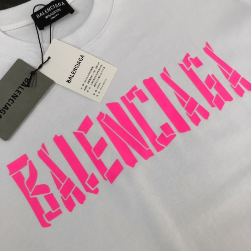 Cheap Balenciaga T-Shirts Short Sleeved For Unisex #1231485 Replica Wholesale [$40.00 USD] [ITEM#1231485] on Replica Balenciaga T-Shirts