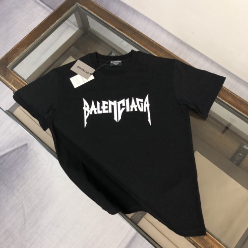 Cheap Balenciaga T-Shirts Short Sleeved For Unisex #1231486 Replica Wholesale [$40.00 USD] [ITEM#1231486] on Replica Balenciaga T-Shirts