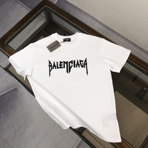 Cheap Balenciaga T-Shirts Short Sleeved For Unisex #1231487 Replica Wholesale [$40.00 USD] [ITEM#1231487] on Replica Balenciaga T-Shirts