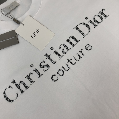 Cheap Christian Dior T-Shirts Short Sleeved For Unisex #1231570 Replica Wholesale [$40.00 USD] [ITEM#1231570] on Replica Christian Dior T-Shirts