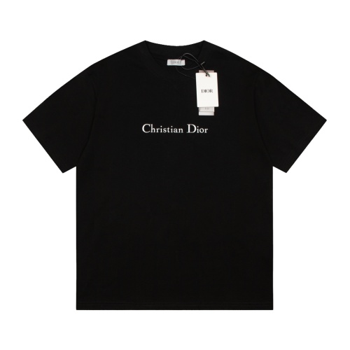 Cheap Christian Dior T-Shirts Short Sleeved For Unisex #1231573 Replica Wholesale [$38.00 USD] [ITEM#1231573] on Replica Christian Dior T-Shirts