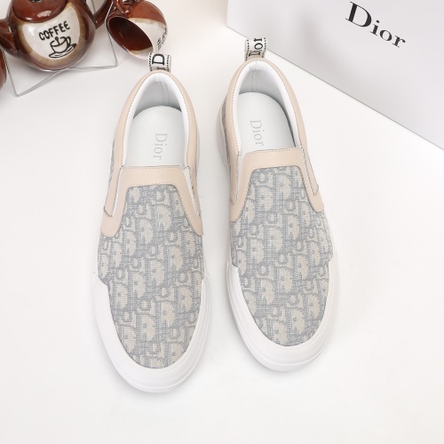 Cheap Christian Dior Casual Shoes For Men #1231577 Replica Wholesale [$68.00 USD] [ITEM#1231577] on Replica Christian Dior Casual Shoes