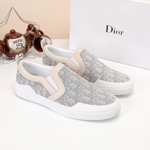 Cheap Christian Dior Casual Shoes For Men #1231577 Replica Wholesale [$68.00 USD] [ITEM#1231577] on Replica Christian Dior Casual Shoes