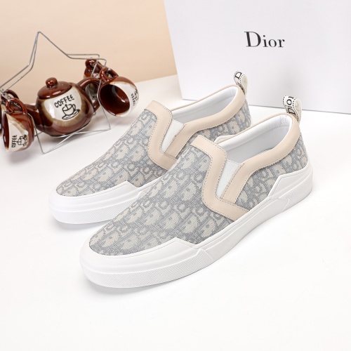 Cheap Christian Dior Casual Shoes For Men #1231577 Replica Wholesale [$68.00 USD] [ITEM#1231577] on Replica Christian Dior Casual Shoes