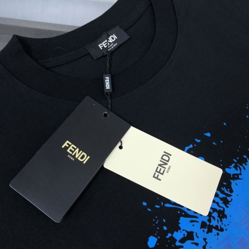 Cheap Fendi T-Shirts Short Sleeved For Unisex #1231580 Replica Wholesale [$40.00 USD] [ITEM#1231580] on Replica Fendi T-Shirts