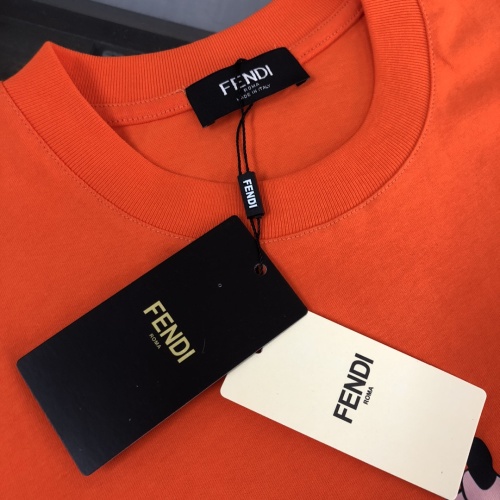 Cheap Fendi T-Shirts Short Sleeved For Unisex #1231584 Replica Wholesale [$40.00 USD] [ITEM#1231584] on Replica Fendi T-Shirts