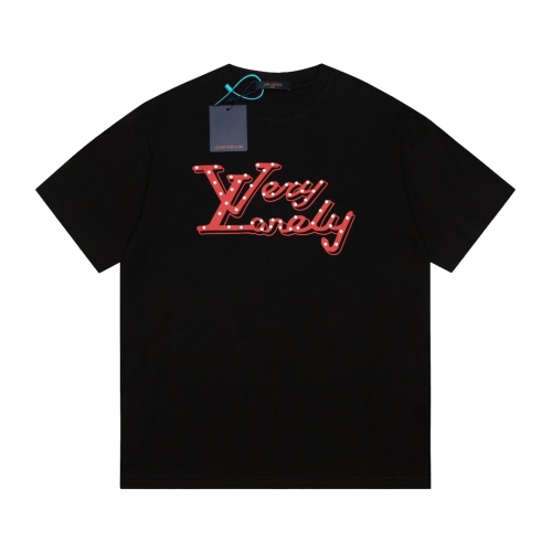 Cheap Louis Vuitton LV T-Shirts Short Sleeved For Unisex #1231616 Replica Wholesale [$38.00 USD] [ITEM#1231616] on Replica Louis Vuitton LV T-Shirts