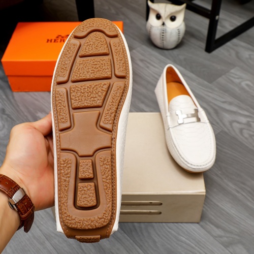 Cheap Hermes Leather Shoes For Men #1231628 Replica Wholesale [$68.00 USD] [ITEM#1231628] on Replica Hermes Leather Shoes