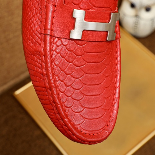 Cheap Hermes Leather Shoes For Men #1231629 Replica Wholesale [$68.00 USD] [ITEM#1231629] on Replica Hermes Leather Shoes