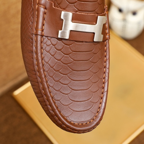 Cheap Hermes Leather Shoes For Men #1231630 Replica Wholesale [$68.00 USD] [ITEM#1231630] on Replica Hermes Leather Shoes