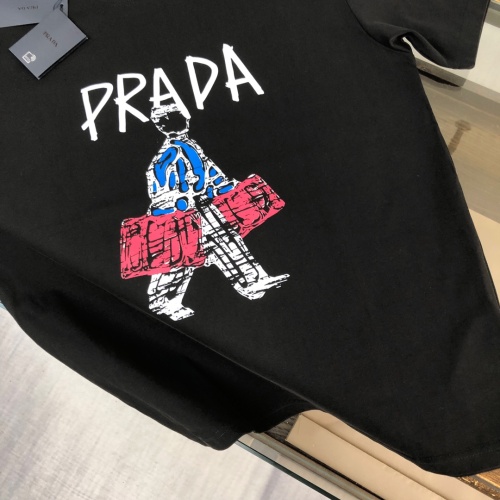 Cheap Prada T-Shirts Short Sleeved For Unisex #1231663 Replica Wholesale [$40.00 USD] [ITEM#1231663] on Replica Prada T-Shirts