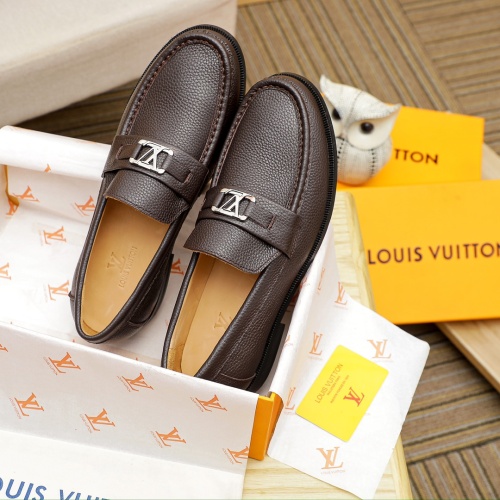 Cheap Louis Vuitton LV Oxfords Shoes For Men #1231673 Replica Wholesale [$82.00 USD] [ITEM#1231673] on Replica Louis Vuitton LV Oxfords Shoes