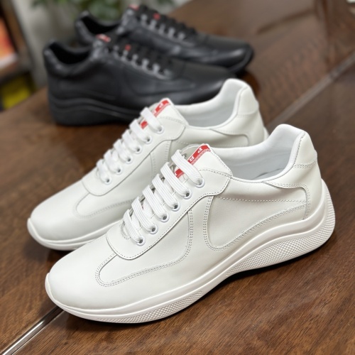 Cheap Prada Casual Shoes For Men #1231698 Replica Wholesale [$88.00 USD] [ITEM#1231698] on Replica Prada Casual Shoes