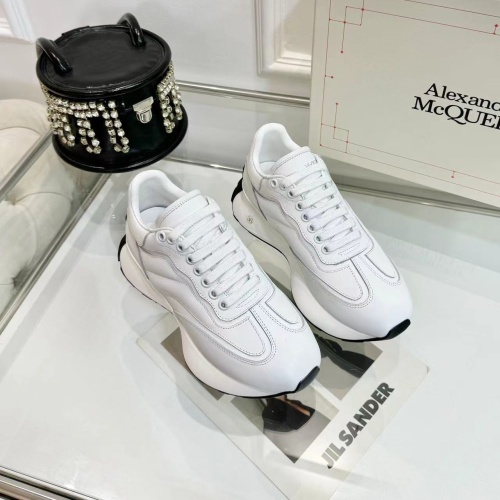 Cheap Alexander McQueen Casual Shoes For Women #1231793 Replica Wholesale [$105.00 USD] [ITEM#1231793] on Replica Alexander McQueen Casual Shoes