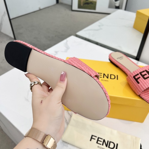 Cheap Fendi Slippers For Women #1231808 Replica Wholesale [$82.00 USD] [ITEM#1231808] on Replica Fendi Slippers