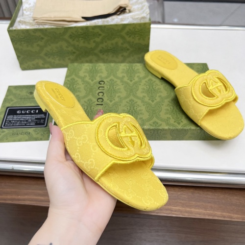 Cheap Gucci Slippers For Women #1231826 Replica Wholesale [$72.00 USD] [ITEM#1231826] on Replica Gucci Slippers