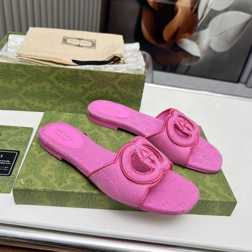 Cheap Gucci Slippers For Women #1231828 Replica Wholesale [$72.00 USD] [ITEM#1231828] on Replica Gucci Slippers