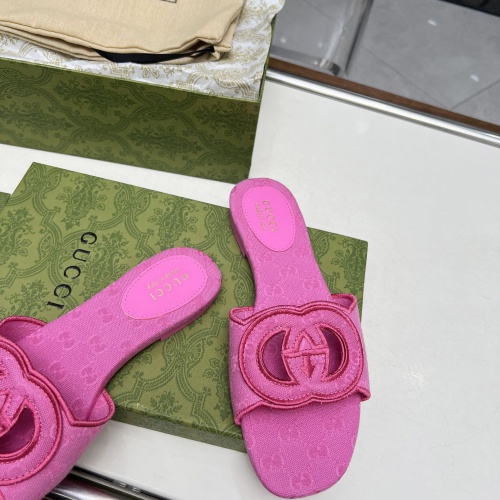 Cheap Gucci Slippers For Women #1231828 Replica Wholesale [$72.00 USD] [ITEM#1231828] on Replica Gucci Slippers