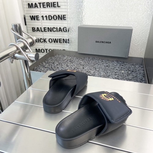 Cheap Balenciaga Slippers For Men #1231830 Replica Wholesale [$82.00 USD] [ITEM#1231830] on Replica Balenciaga Slippers