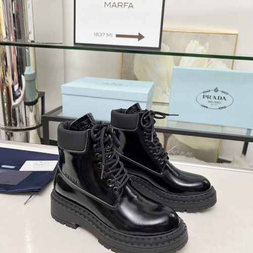 Cheap Prada Boots For Women #1231841 Replica Wholesale [$105.00 USD] [ITEM#1231841] on Replica Prada Boots