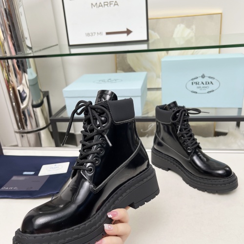 Cheap Prada Boots For Women #1231841 Replica Wholesale [$105.00 USD] [ITEM#1231841] on Replica Prada Boots