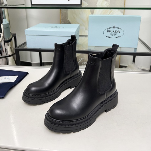 Cheap Prada Boots For Women #1231843 Replica Wholesale [$102.00 USD] [ITEM#1231843] on Replica Prada Boots