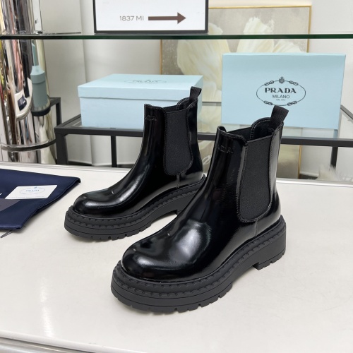 Cheap Prada Boots For Women #1231844 Replica Wholesale [$102.00 USD] [ITEM#1231844] on Replica Prada Boots