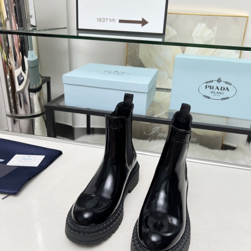 Cheap Prada Boots For Women #1231844 Replica Wholesale [$102.00 USD] [ITEM#1231844] on Replica Prada Boots