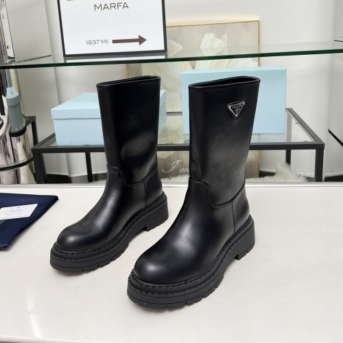 Cheap Prada Boots For Women #1231845 Replica Wholesale [$118.00 USD] [ITEM#1231845] on Replica Prada Boots