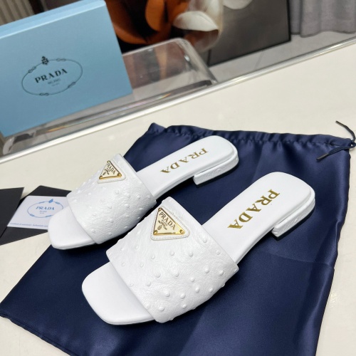 Cheap Prada Slippers For Women #1231861 Replica Wholesale [$92.00 USD] [ITEM#1231861] on Replica Prada Slippers