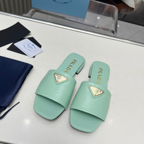 Cheap Prada Slippers For Women #1231863 Replica Wholesale [$92.00 USD] [ITEM#1231863] on Replica Prada Slippers