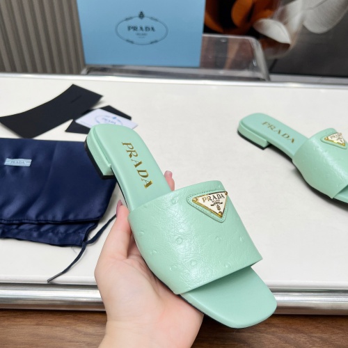 Cheap Prada Slippers For Women #1231863 Replica Wholesale [$92.00 USD] [ITEM#1231863] on Replica Prada Slippers