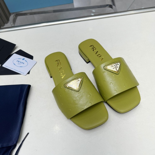 Cheap Prada Slippers For Women #1231864 Replica Wholesale [$92.00 USD] [ITEM#1231864] on Replica Prada Slippers