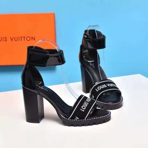 Cheap Louis Vuitton Sandal For Women #1231867 Replica Wholesale [$82.00 USD] [ITEM#1231867] on Replica Louis Vuitton Sandal