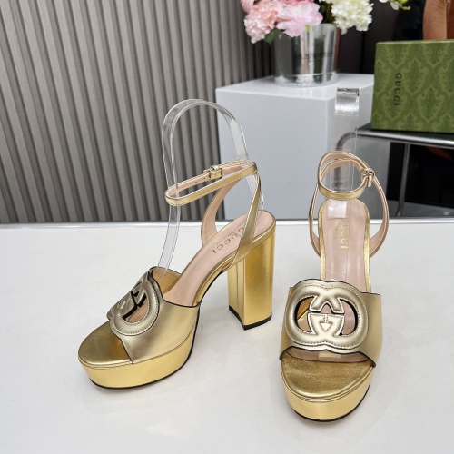 Cheap Gucci Sandal For Women #1231898 Replica Wholesale [$118.00 USD] [ITEM#1231898] on Replica Gucci Sandal