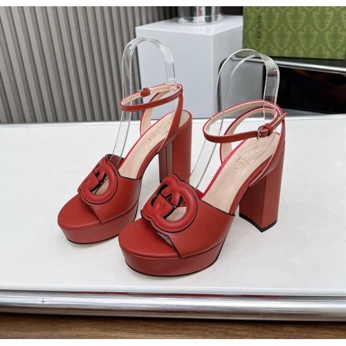 Cheap Gucci Sandal For Women #1231915 Replica Wholesale [$118.00 USD] [ITEM#1231915] on Replica Gucci Sandal