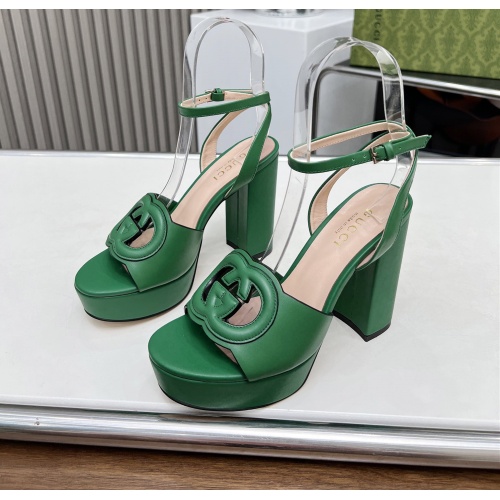 Cheap Gucci Sandal For Women #1231922 Replica Wholesale [$118.00 USD] [ITEM#1231922] on Replica Gucci Sandal